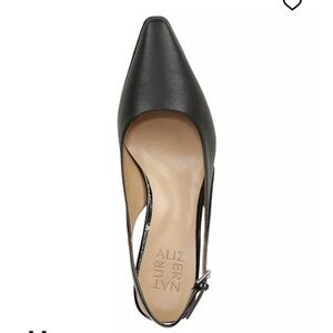 Naturalizer Black Slingback Heels